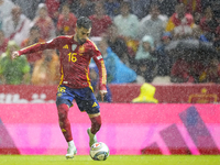 Alex Baena left winger of Spain and Villarreal CF during the UEFA Nations League 2024/25 League A Group A4 match between Spain and Serbia at...