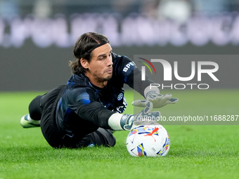 Yann Sommer of FC Internazionale during the Serie A Enilive match between AS Roma and FC Internazionale at Stadio Olimpico on October 20, 20...