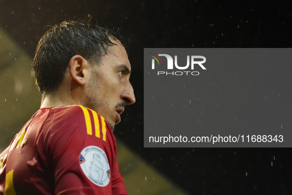 Mikel Oyarzabal centre-forward of Spain and Real Sociedad during the UEFA Nations League 2024/25 League A Group A4 match between Spain and S...