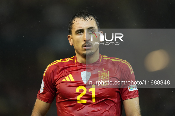 Mikel Oyarzabal centre-forward of Spain and Real Sociedad during the UEFA Nations League 2024/25 League A Group A4 match between Spain and S...