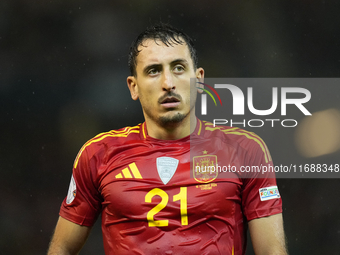 Mikel Oyarzabal centre-forward of Spain and Real Sociedad during the UEFA Nations League 2024/25 League A Group A4 match between Spain and S...