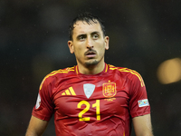 Mikel Oyarzabal centre-forward of Spain and Real Sociedad during the UEFA Nations League 2024/25 League A Group A4 match between Spain and S...