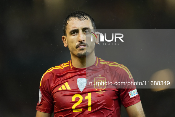 Mikel Oyarzabal centre-forward of Spain and Real Sociedad during the UEFA Nations League 2024/25 League A Group A4 match between Spain and S...