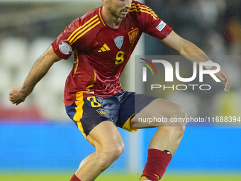 Fabian Ruiz of Spain and central midfield of Spain and Paris Saint-Germain during the UEFA Nations League 2024/25 League A Group A4 match be...