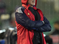 Luis de la Fuente head coach of Spain during the UEFA Nations League 2024/25 League A Group A4 match between Spain and Serbia at Estadio Nue...