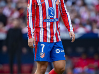 Antoine Griezmann of Atletico de Madrid is seen during the La Liga EA Sports 2024/25 football match between Atletico de Madrid and CD Legane...