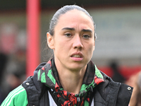 Goalkeeper Manuela Zinsberger of Arsenal stands after the final whistle during the Barclays FA Women's Super League match between West Ham U...