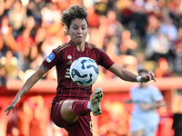 Valentina Giacinti of A.S. Roma Femminile is in action during the 7th day of the Serie A Femminile eBay Championship between A.S. Roma and A...