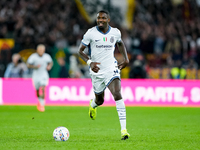 Marcus Thuram of FC Internazionale during the Serie A Enilive match between AS Roma and FC Internazionale at Stadio Olimpico on October 20,...