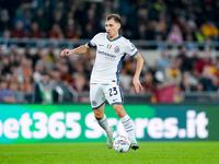 Nicolo Barella of FC Internazionale during the Serie A Enilive match between AS Roma and FC Internazionale at Stadio Olimpico on October 20,...