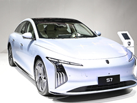 The Chinese car FORTHING S7 is at the Paris Motor Show 2024 in Paris, France, on October 14, 2024. (