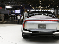 The Japanese car THK LSR-05 is at the Paris Motor Show 2024 in Paris, France, on October 14, 2024. (