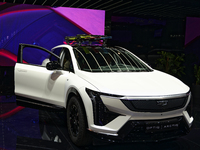 The American car Cadillac Optiq Artiq is at the Paris Motor Show 2024 in Paris, France, on October 14, 2024. (