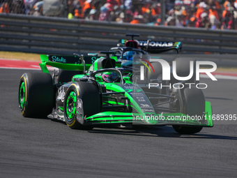 Valtteri Bottas of Finland drives the (77) Stake F1 Team Kick Sauber C44 Ferrari during the Formula 1 Pirelli United States Grand Prix 2024...