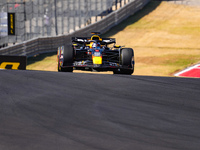 Max Verstappen of the Netherlands drives the Oracle Red Bull Racing RB20 Honda RBPT during the Formula 1 Pirelli United States Grand Prix 20...