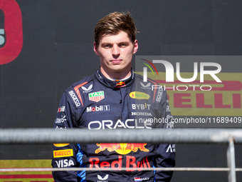 Max Verstappen of the Netherlands drives the Oracle Red Bull Racing RB20 Honda RBPT during the Formula 1 Pirelli United States Grand Prix 20...