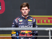 Max Verstappen of the Netherlands drives the Oracle Red Bull Racing RB20 Honda RBPT during the Formula 1 Pirelli United States Grand Prix 20...