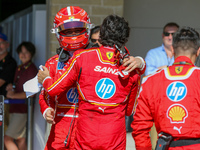 Charles Leclerc of Monaco drives the (16) Scuderia Ferrari SF-24 Ferrari during the Formula 1 Pirelli United States Grand Prix 2024 in Austi...