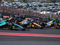 The race starts during the Formula 1 Pirelli United States Grand Prix 2024 in Austin, USA, on October 20, 2024. (