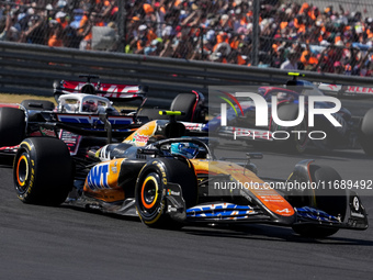 Pierre Gasly of France drives the (10) BWT Alpine F1 Team A524 Renault during the Formula 1 Pirelli United States Grand Prix 2024 in Austin,...