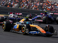 Pierre Gasly of France drives the (10) BWT Alpine F1 Team A524 Renault during the Formula 1 Pirelli United States Grand Prix 2024 in Austin,...