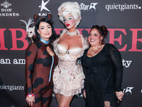 Janice Talley, Amber Rose and Maria Corbett arrive at Amberween - An Amber Rose Birthday Party held at a Private Residence on October 19, 20...