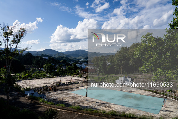 A general view of Sud Siam Park in Betong, Yala Province, Thailand, on October 21, 2024. 