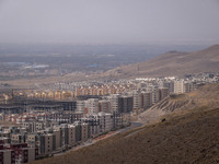 A general view of housing complexes in the southern suburb of the historical city of Tabriz, located 624 km (388 miles) northwest of Tehran...