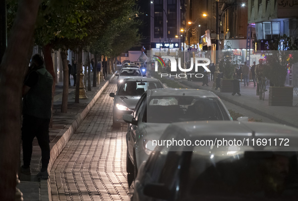 A view of an old street in the historical city of Tabriz, located 624 km (388 miles) northwest of Tehran in the Eastern Azerbaijan Province,...