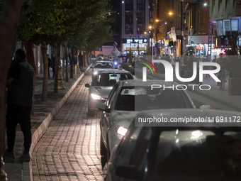 A view of an old street in the historical city of Tabriz, located 624 km (388 miles) northwest of Tehran in the Eastern Azerbaijan Province,...