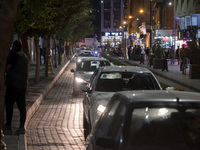 A view of an old street in the historical city of Tabriz, located 624 km (388 miles) northwest of Tehran in the Eastern Azerbaijan Province,...