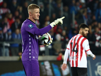 Bartosz Mrozek of Lech Poznan during Cracovia - Lech Poznan match of the Ekstraklasa Polish Football League, at Cracovia Stadium in Krakow,...