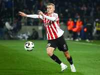 David Kristjan Olafsson of Cracovia during Cracovia - Lech Poznan match of the Ekstraklasa Polish Football League, at Cracovia Stadium in Kr...