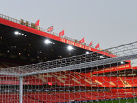 General view inside the City Ground during the Premier League match between Nottingham Forest and Crystal Palace at the City Ground in Notti...