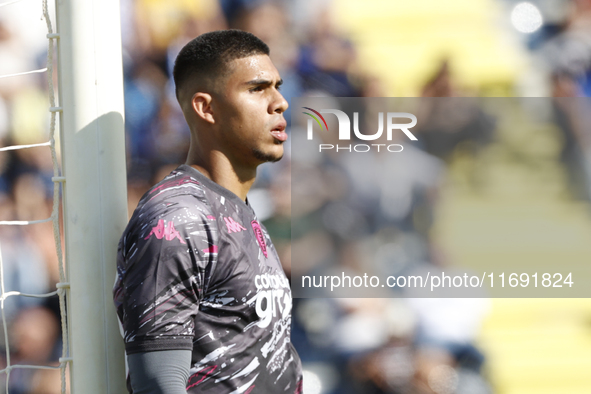 Devis Vasquez of Empoli looks on during the Serie A soccer match between Empoli FC and SSC Napoli at Stadio Carlo Castellani in Empoli, Ital...