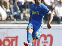 Empoli's Alberto Grassi controls the ball during the Serie A soccer match between Empoli FC and SSC Napoli at Stadio Carlo Castellani in Emp...