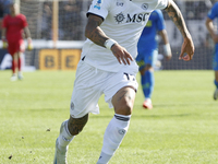 Napoli's Mathias Olivera plays during the Serie A soccer match between Empoli FC and SSC Napoli at Stadio Carlo Castellani in Empoli, Italy,...