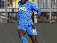 Emmanuel Gyasi of Empoli controls the ball during the Serie A soccer match between Empoli FC and SSC Napoli at Stadio Carlo Castellani in Em...