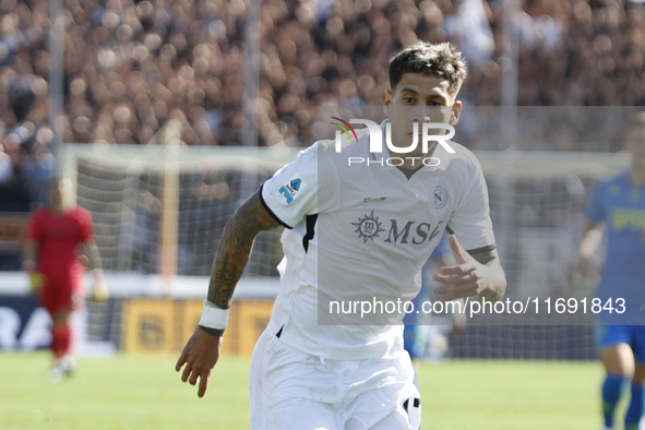 Mathias Olivera of Napoli looks on during the Serie A soccer match between Empoli FC and SSC Napoli at Stadio Carlo Castellani in Empoli, It...