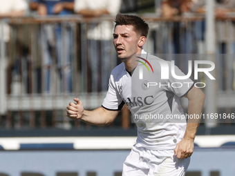 Napoli's Billy Gilmour plays during the Serie A soccer match between Empoli FC and SSC Napoli at Stadio Carlo Castellani in Empoli, Italy, o...