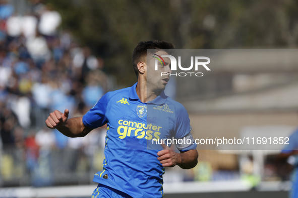 Alberto Grassi of Empoli looks on during the Serie A soccer match between Empoli FC and SSC Napoli at Stadio Carlo Castellani in Empoli, Ita...