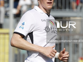 Scott McTominay looks on during the Serie A soccer match between Empoli FC and SSC Napoli at Stadio Carlo Castellani in Empoli, Italy, on Oc...