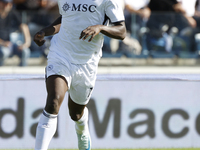 Napoli's Romelu Lukaku plays during the Serie A soccer match between Empoli FC and SSC Napoli at Stadio Carlo Castellani in Empoli, Italy, o...