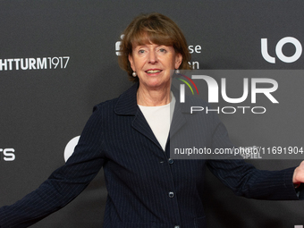 Henriette Reker, the mayor of Cologne, appears on the red carpet for the photocall of ''Die Unbeugsamen'' at the Cologne Film Festival 2024...