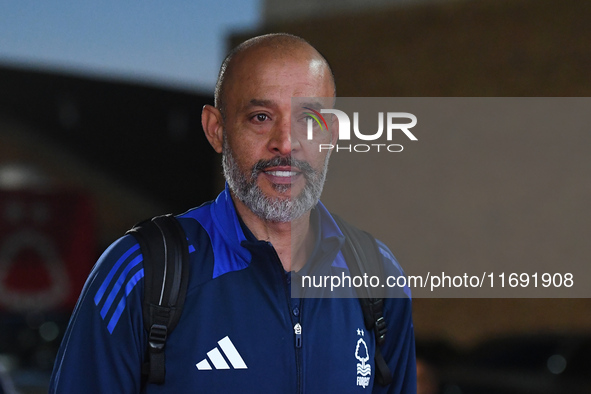 Nuno Espirito Santo is the Nottingham Forest head coach during the Premier League match between Nottingham Forest and Crystal Palace at the...