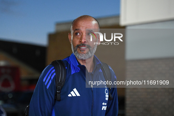 Nuno Espirito Santo is the Nottingham Forest head coach during the Premier League match between Nottingham Forest and Crystal Palace at the...