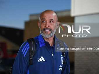 Nuno Espirito Santo is the Nottingham Forest head coach during the Premier League match between Nottingham Forest and Crystal Palace at the...