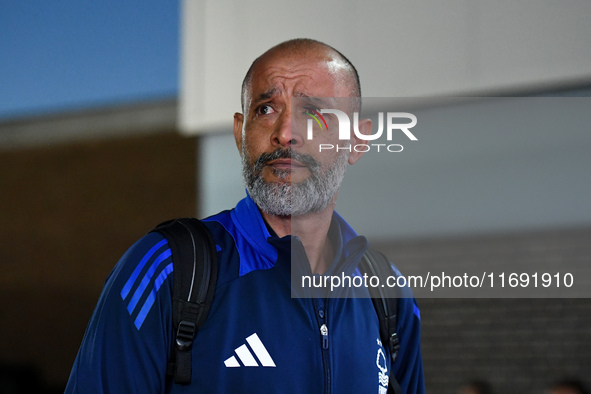 Nuno Espirito Santo is the Nottingham Forest head coach during the Premier League match between Nottingham Forest and Crystal Palace at the...