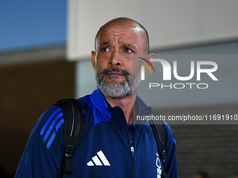 Nuno Espirito Santo is the Nottingham Forest head coach during the Premier League match between Nottingham Forest and Crystal Palace at the...