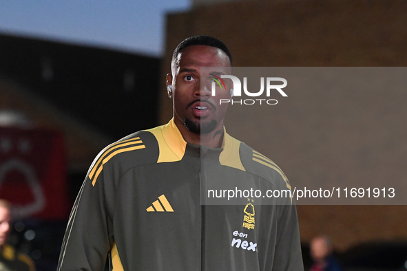 Carlos Miguel is the Nottingham Forest goalkeeper during the Premier League match between Nottingham Forest and Crystal Palace at the City G...